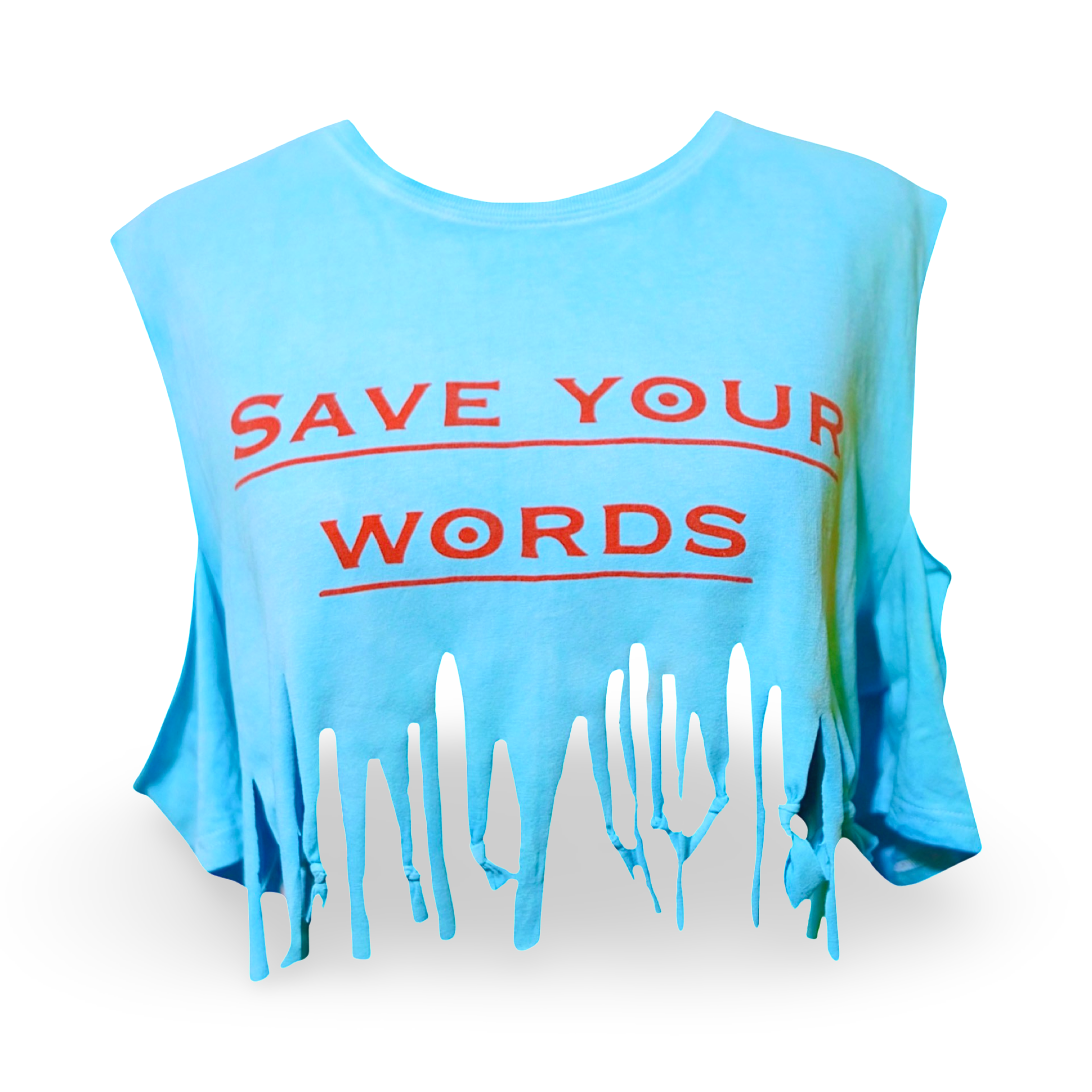 1 of 1 “Save your words” cropped T